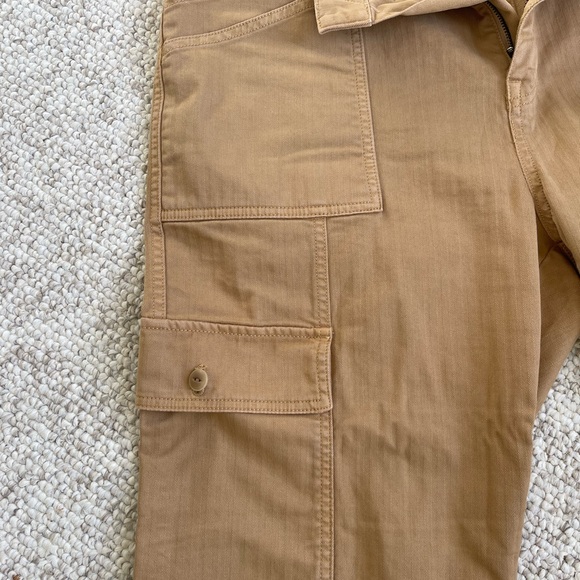 Madewell size 32 cargo pants. Tan worn twice - Picture 3 of 8